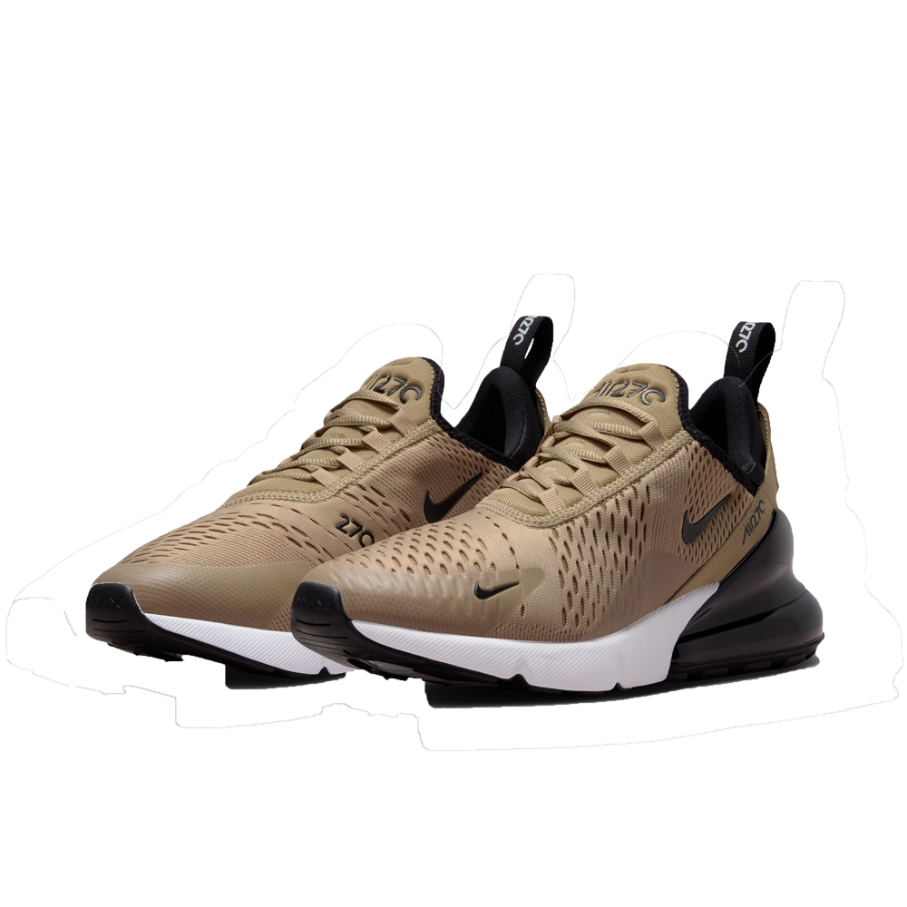 Men s Nike Air Max 270 Shoes 10.5 Khaki Black White