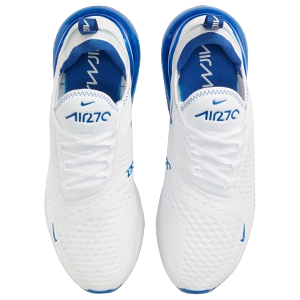 Nike 270 white and blue mens best sale