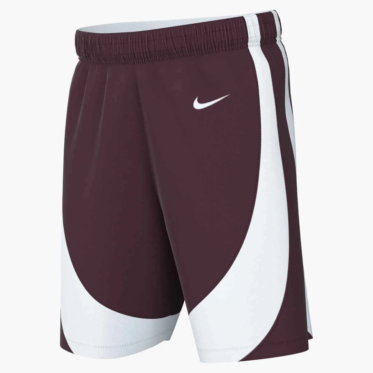 Nike Big Kids' Dri-FIT Basketball Shorts (Stock) Maroon color