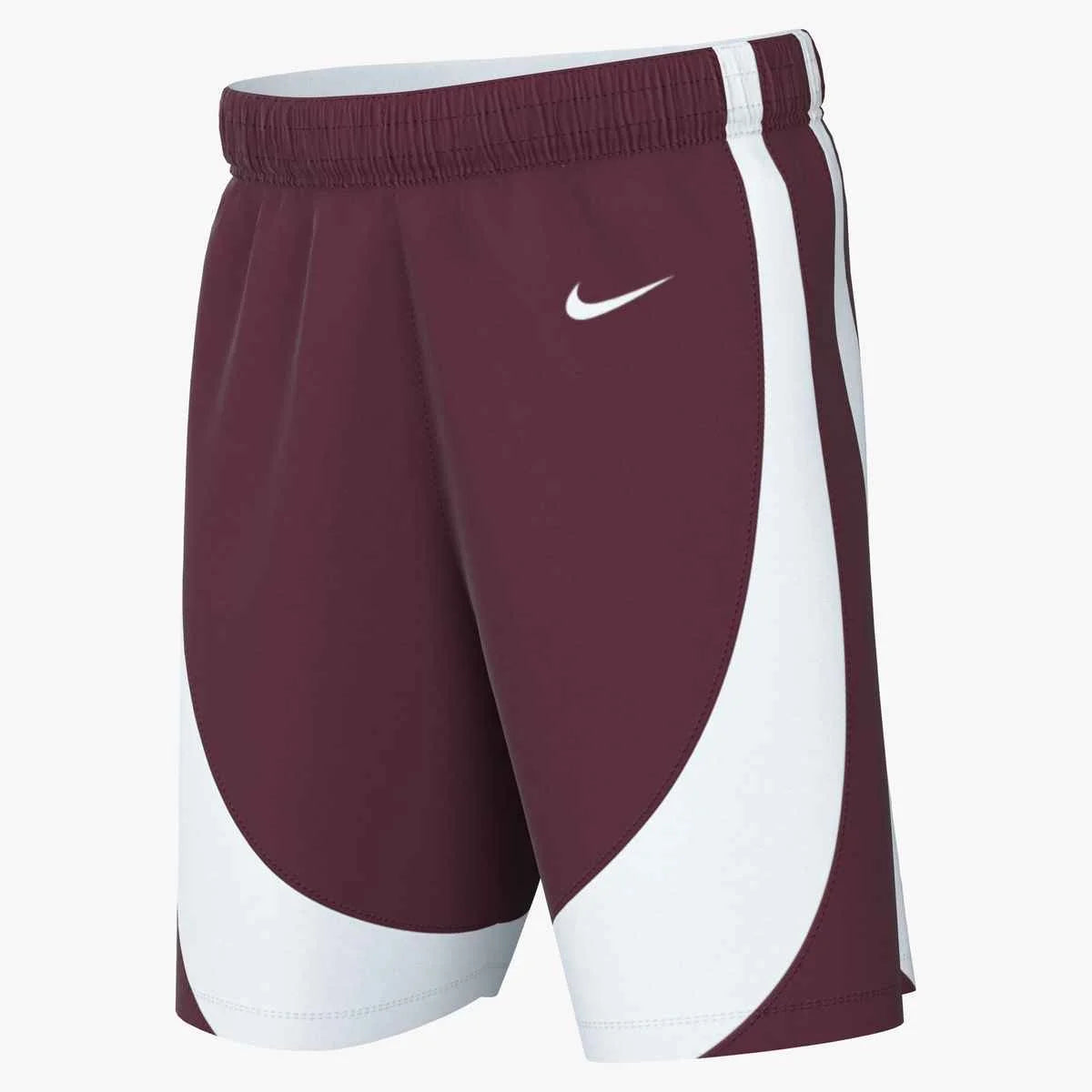 Nike Big Kids' Dri-FIT Basketball Shorts (Stock) Maroon color_1