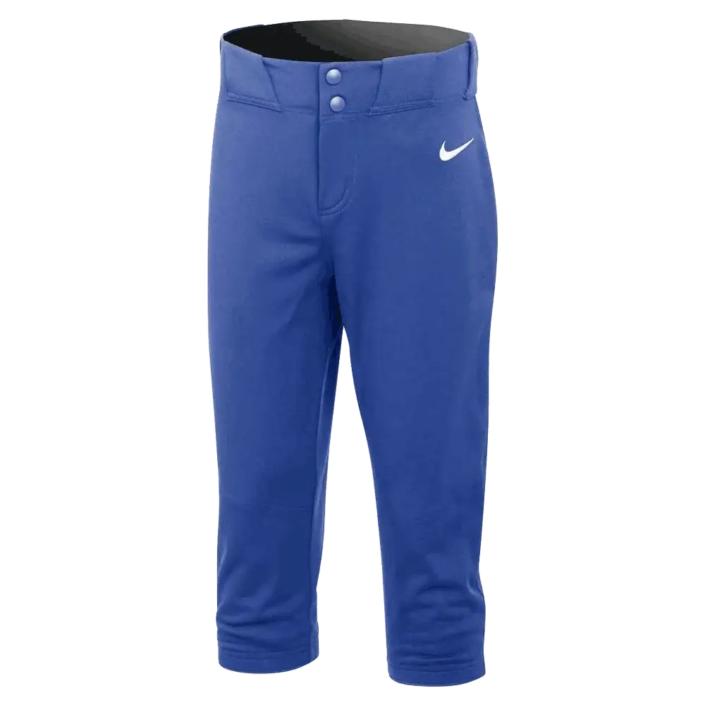Nike Big Kids' (Girls') Vapor Select 2 Pant Softball Pant Blue Color 