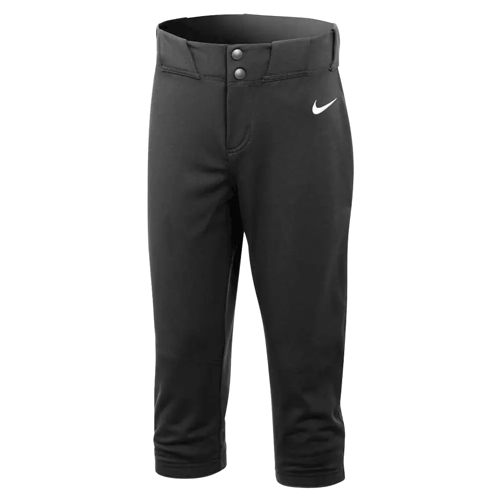 Nike Big Kids' (Girls') Vapor Select 2 Pant Softball Pant Black Color 
