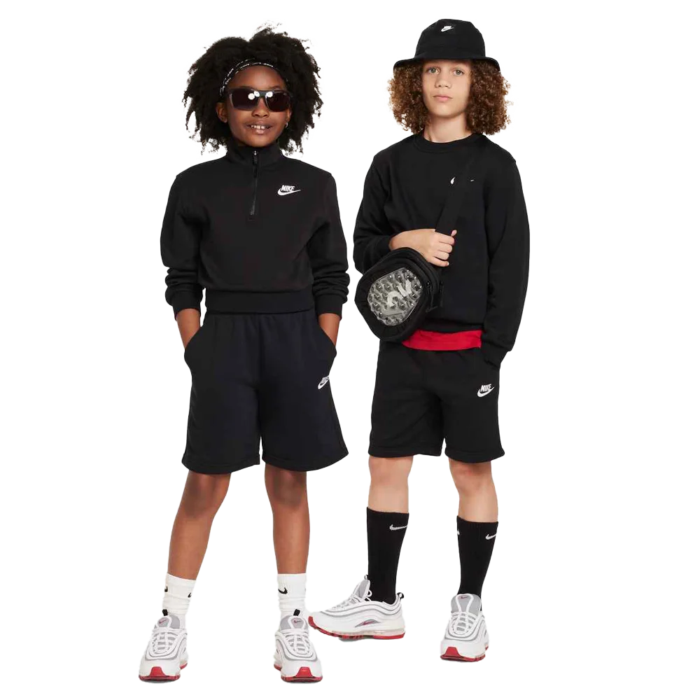 Nike Big Kids' Sportswear Club Fleece  French Terry Shorts