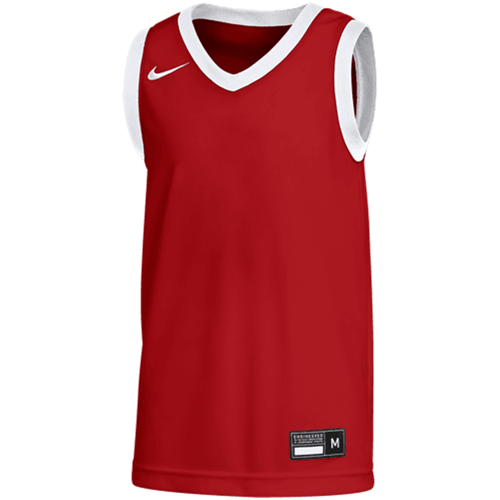 scarlet/white