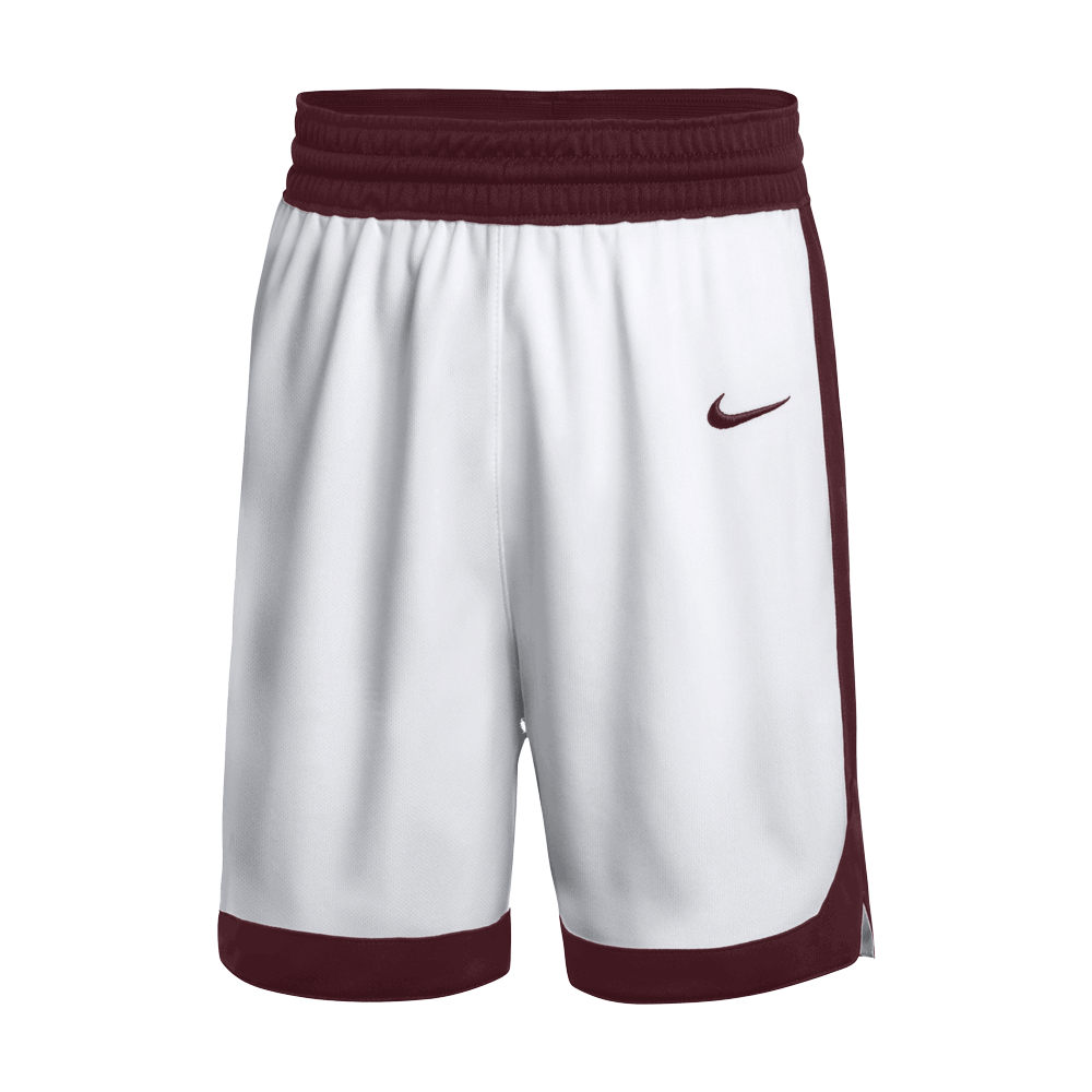 maroon/white
