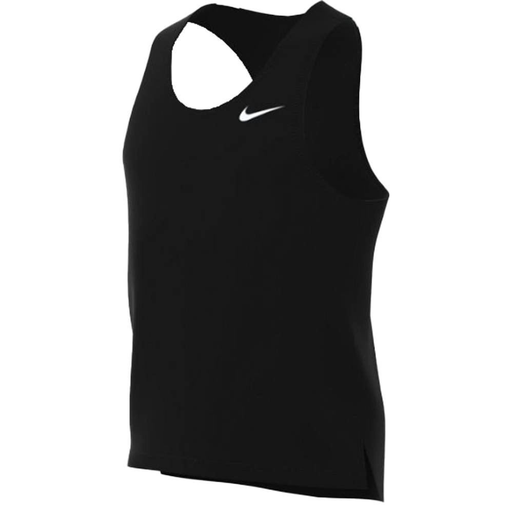 Nike black singlet hotsell