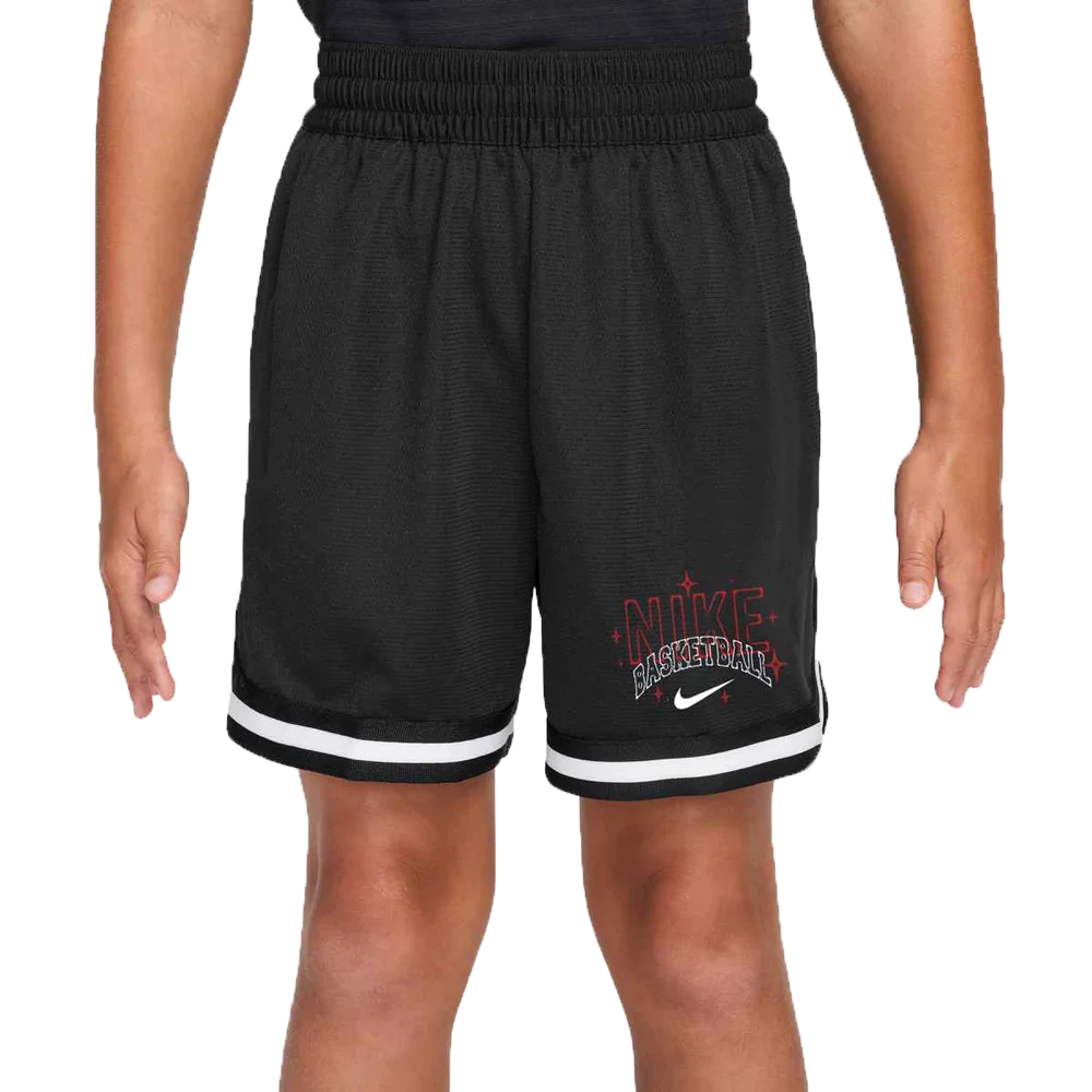 Nike Boys DNA Kids Dri-FIT Basketball Shorts Black Color