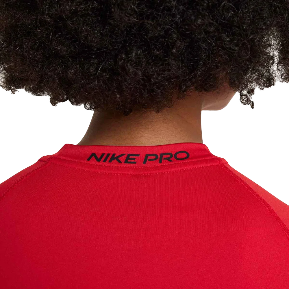 Nike Boys Pro Big Kids  Dri-FIT Short-Sleeve Top