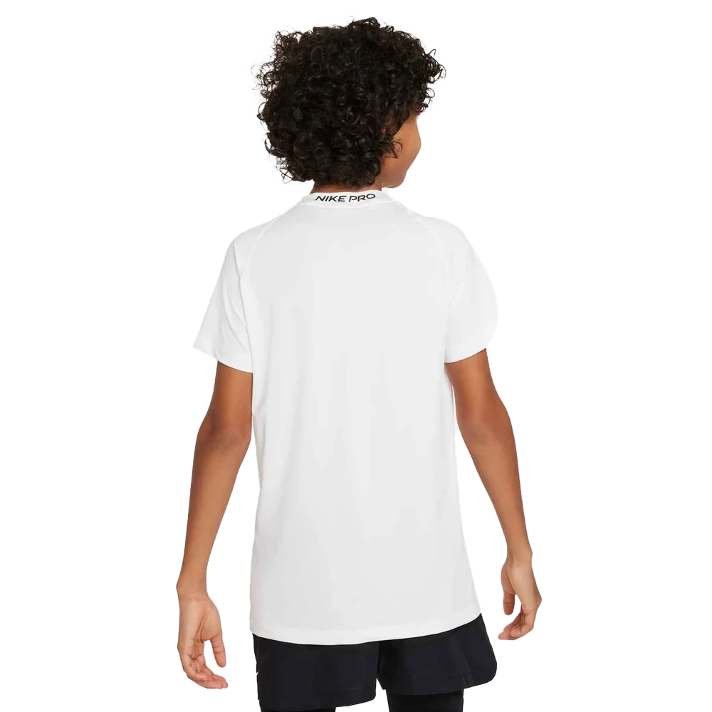 Nike Boys Pro Big Kids  Dri-FIT Short-Sleeve Top