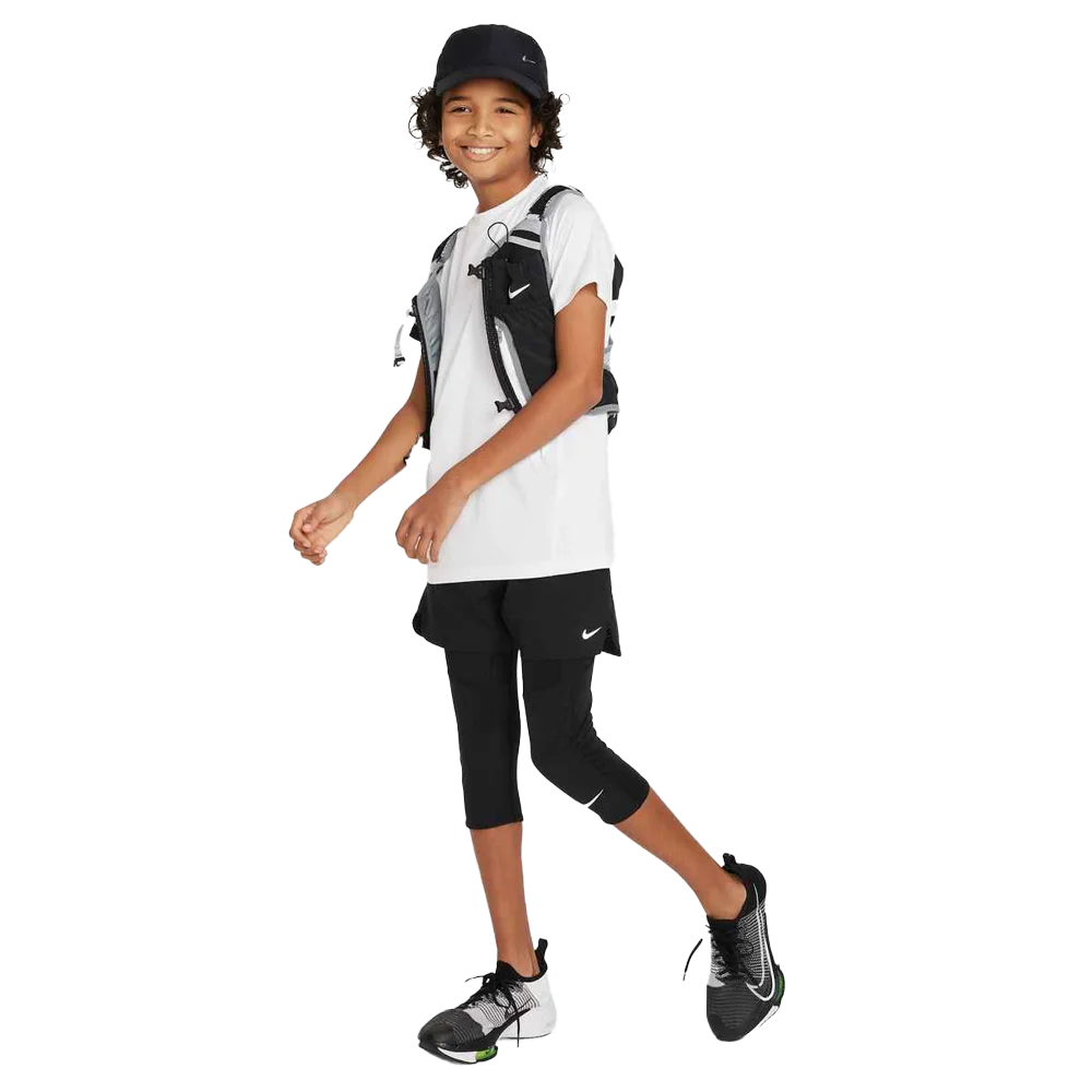 Nike Boys Pro Big Kids  Dri-FIT Short-Sleeve Top
