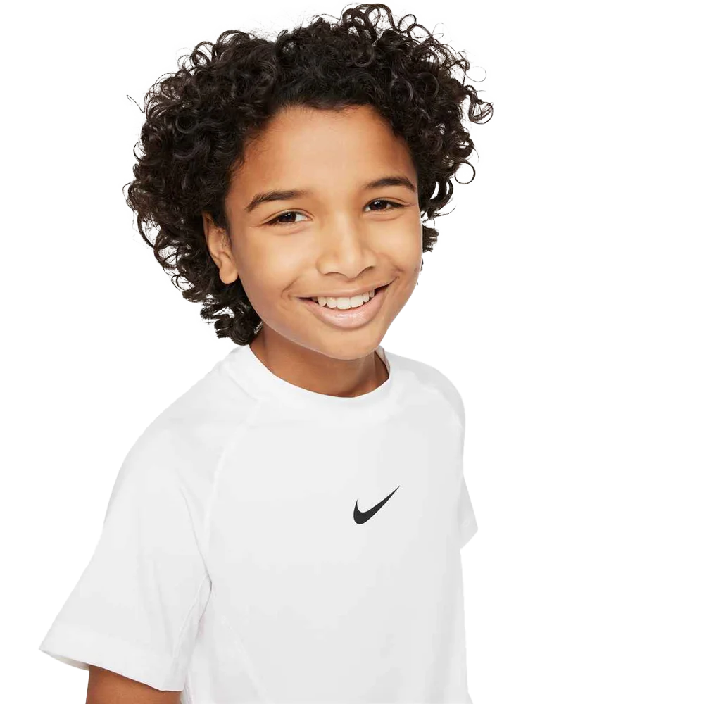 Nike Boys Pro Big Kids  Dri-FIT Short-Sleeve Top