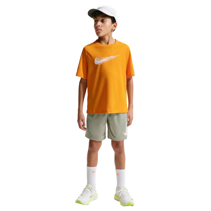 Nike Boys Trophy 23 Big Kids Dri-FIT Shorts Grey color