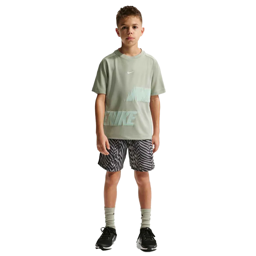 Nike Boys Multi Big Kids Dri-FIT Short-Sleeve Top