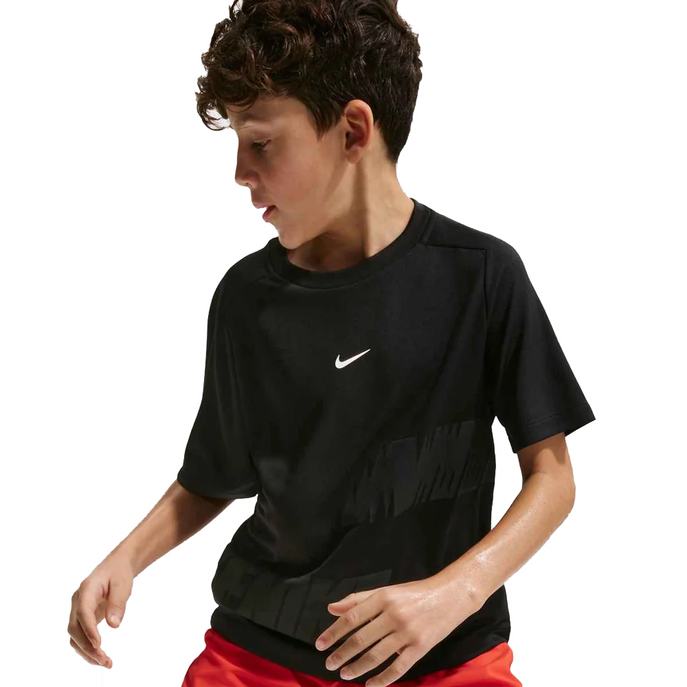 Nike Boys Multi Big Kids Dri-FIT Short-Sleeve Top