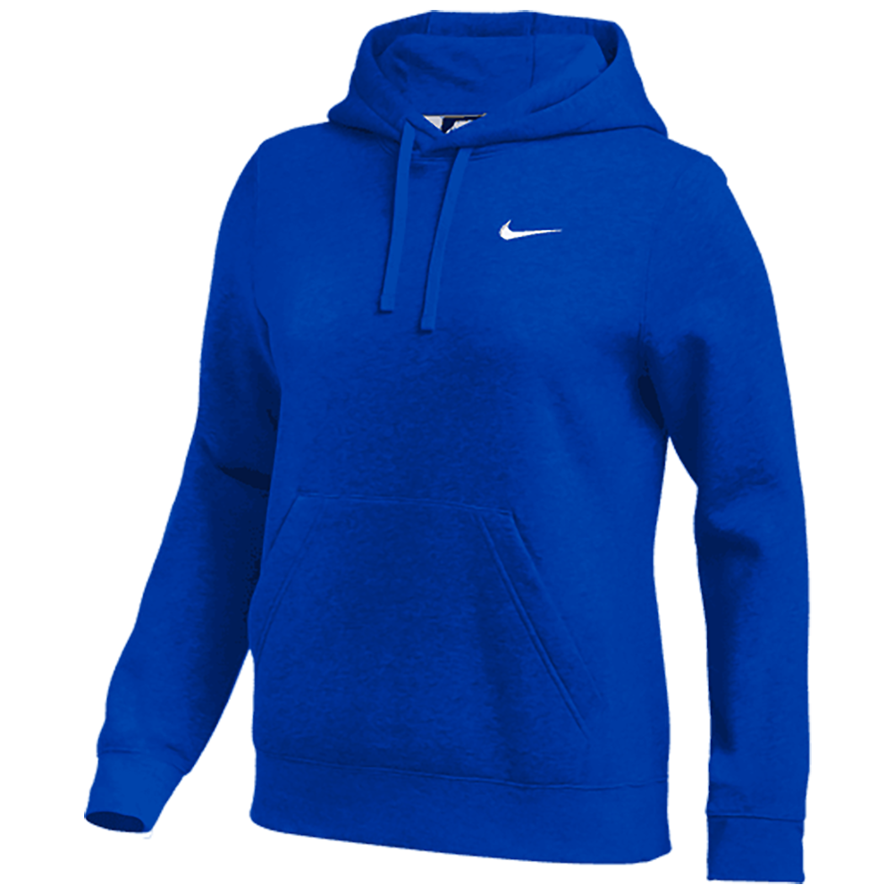 Blue and white nike shops sweatshirt