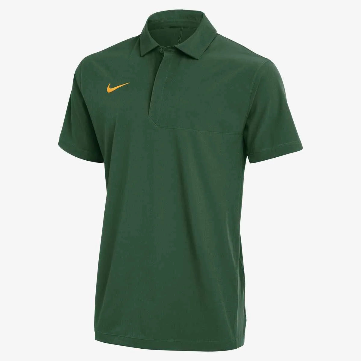 Nike Men's Dri-FIT Woven Polo (Stock) Green color_2