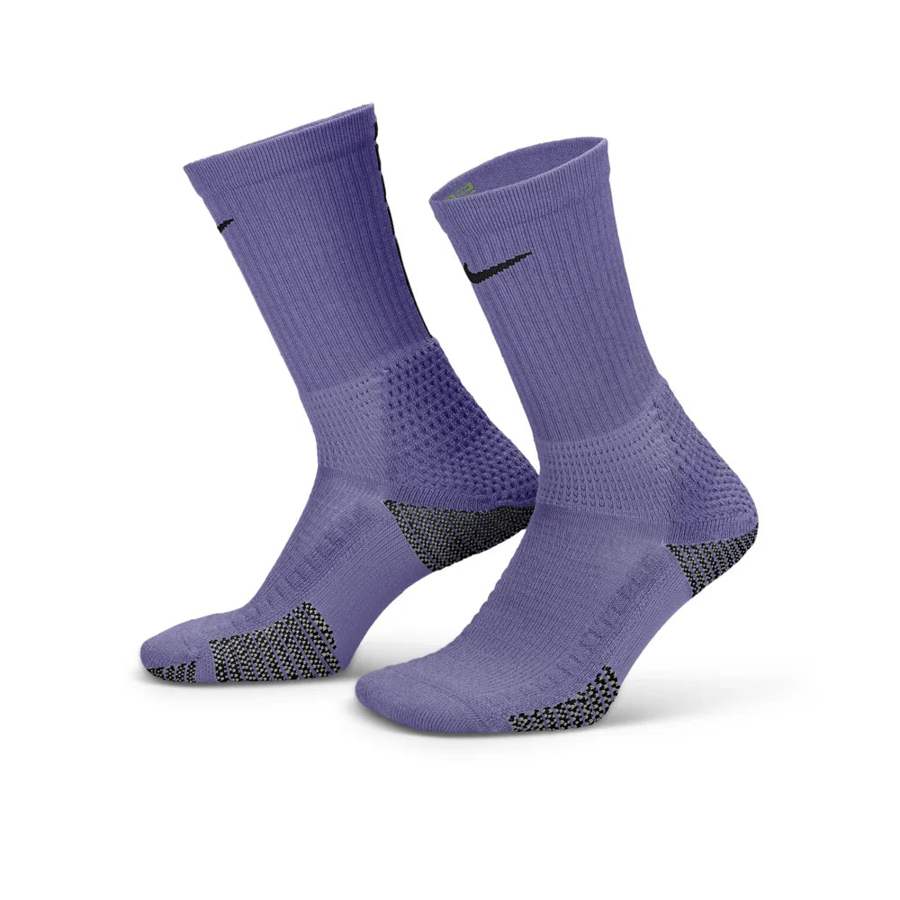 Nike Elite 2.0 Cushioned Crew Socks Purple color