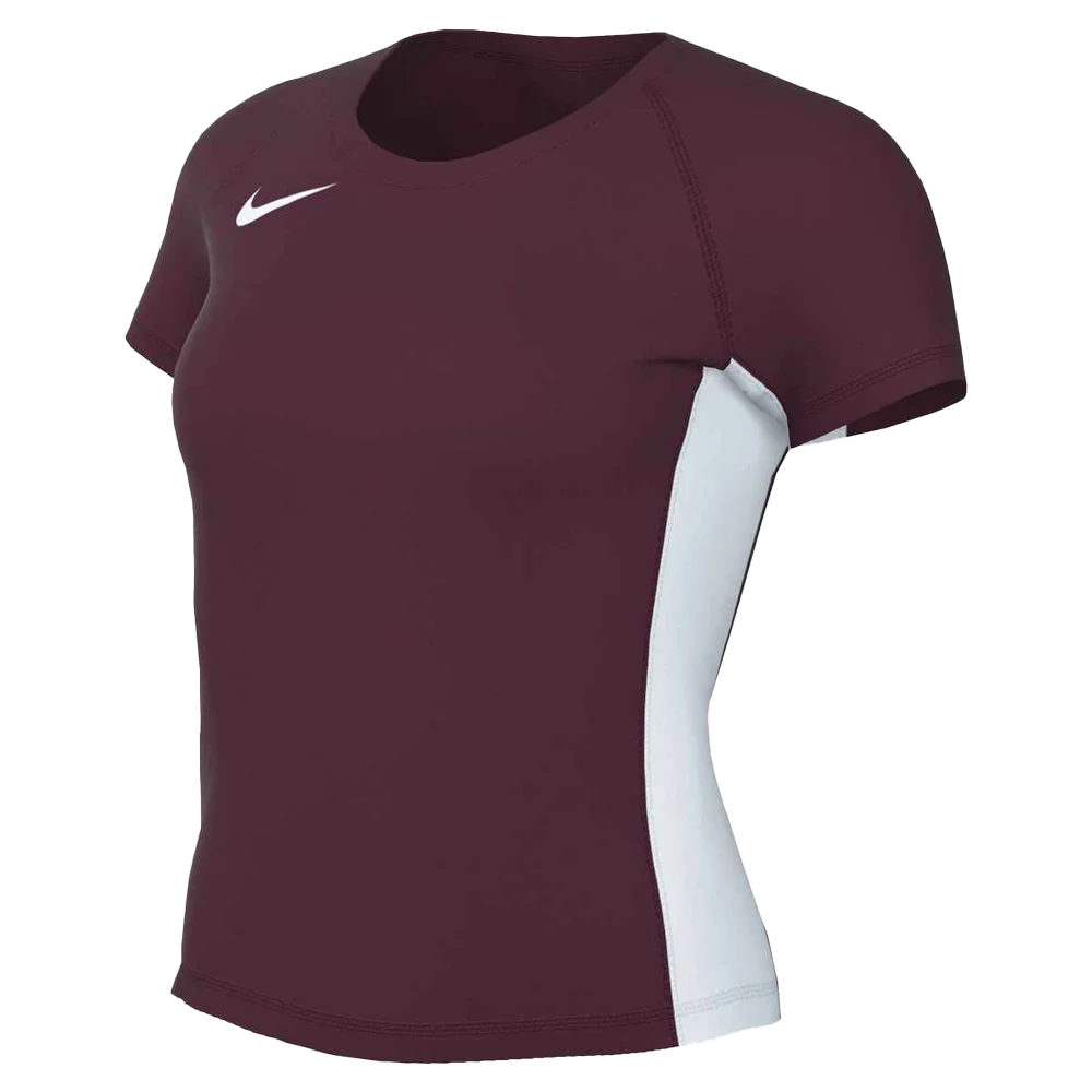 Nike Girls Ace Big Kids Volleyball Jersey (Stock) maroon
