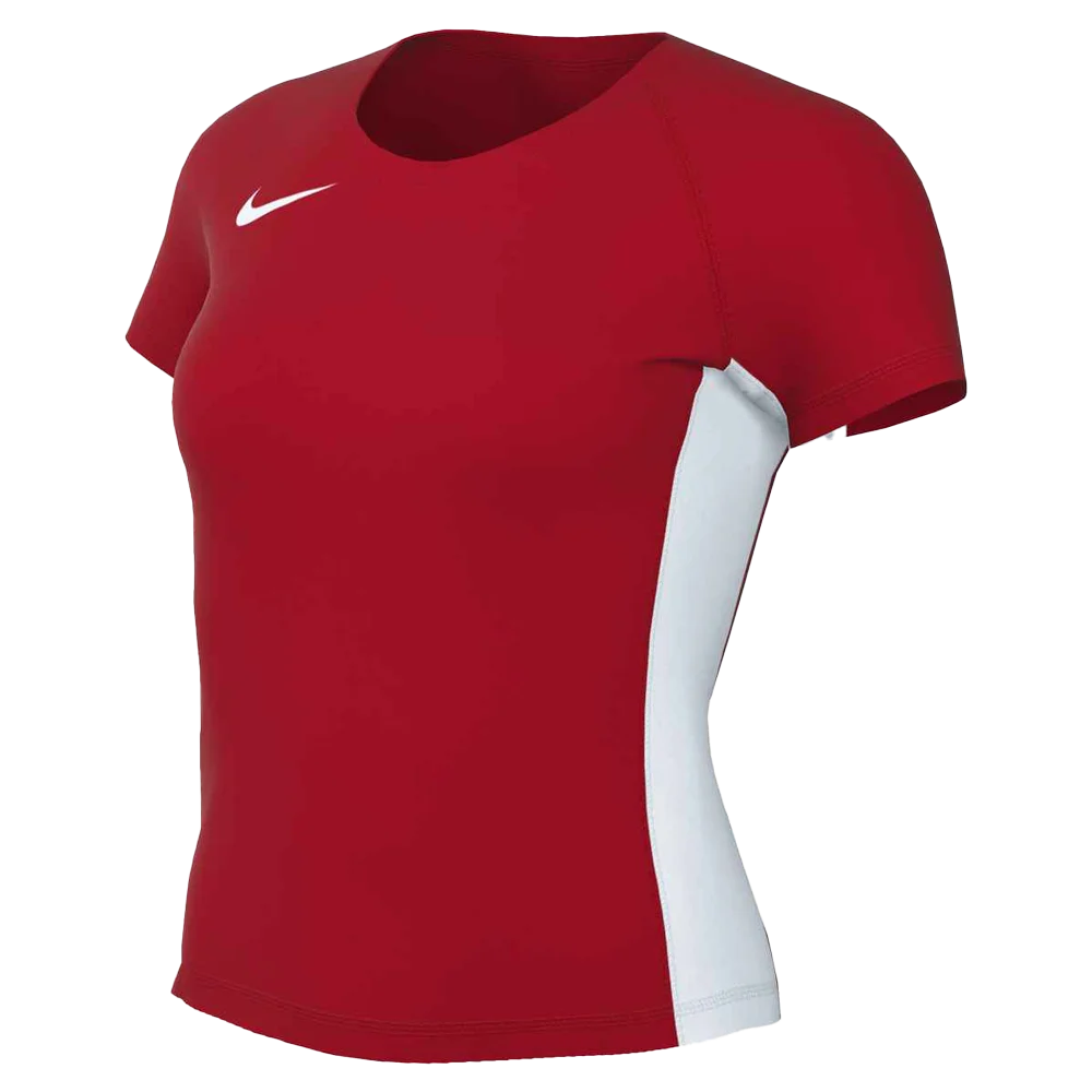Nike Girls Ace Big Kids Volleyball Jersey (Stock) red.