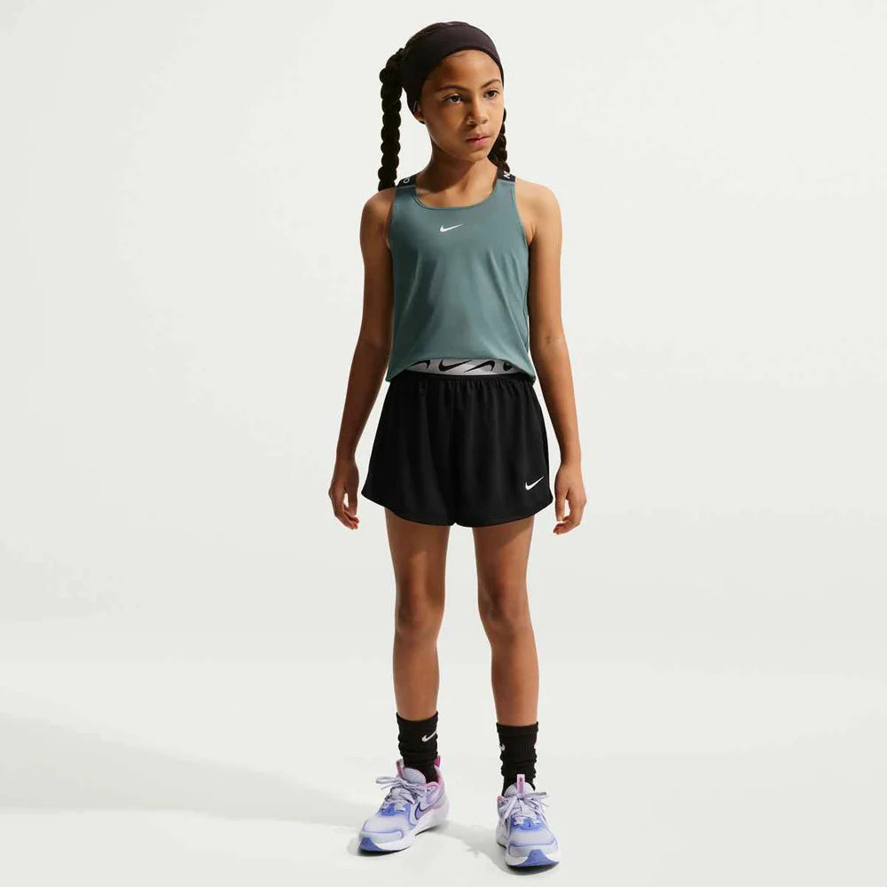 Nike Girls Dash Dri-FIT Running Shorts Black color