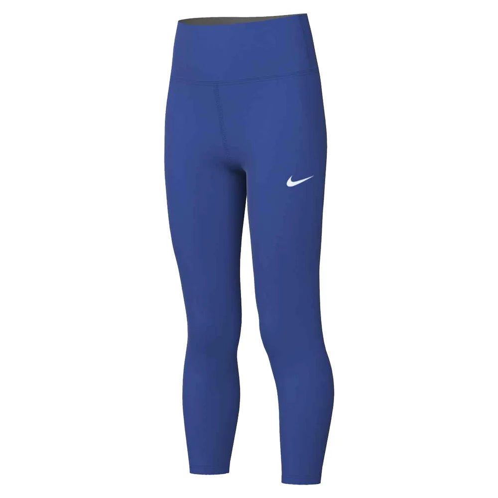 Nike Girls Match Elite Big Kids Volleyball 7/8 Leggings (Stock) blue