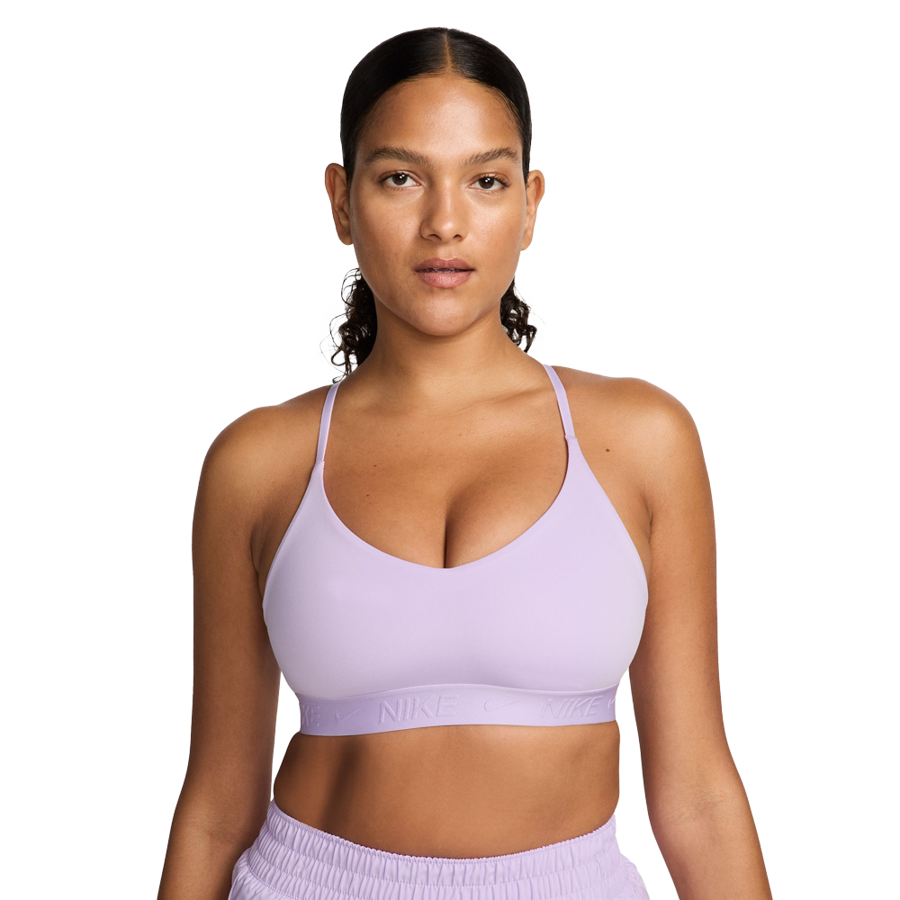 Sujetador deportivo ajustable y acolchado Nike Indy Light Support para mujer
