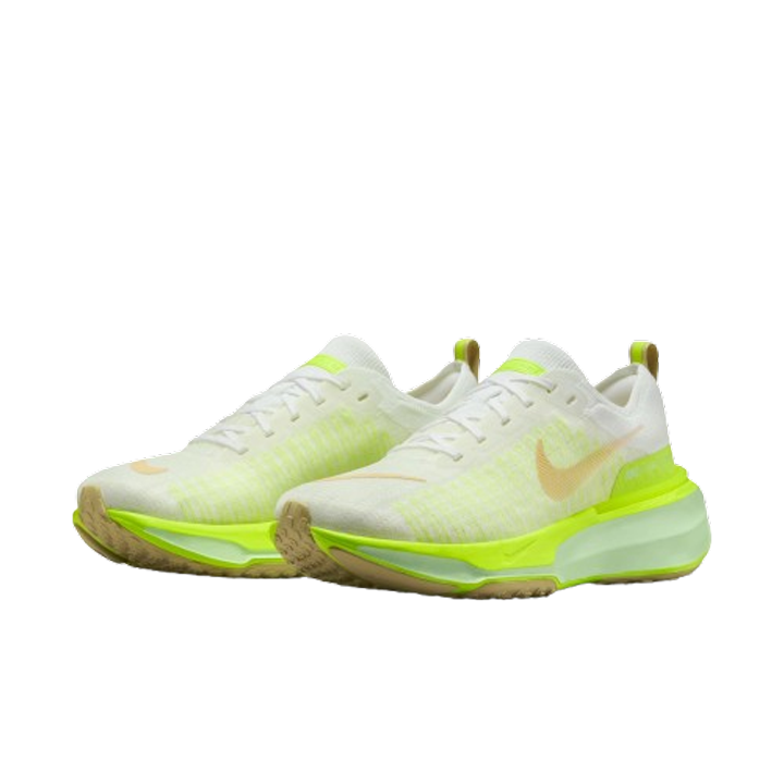 Neon green nike running shoes best sale