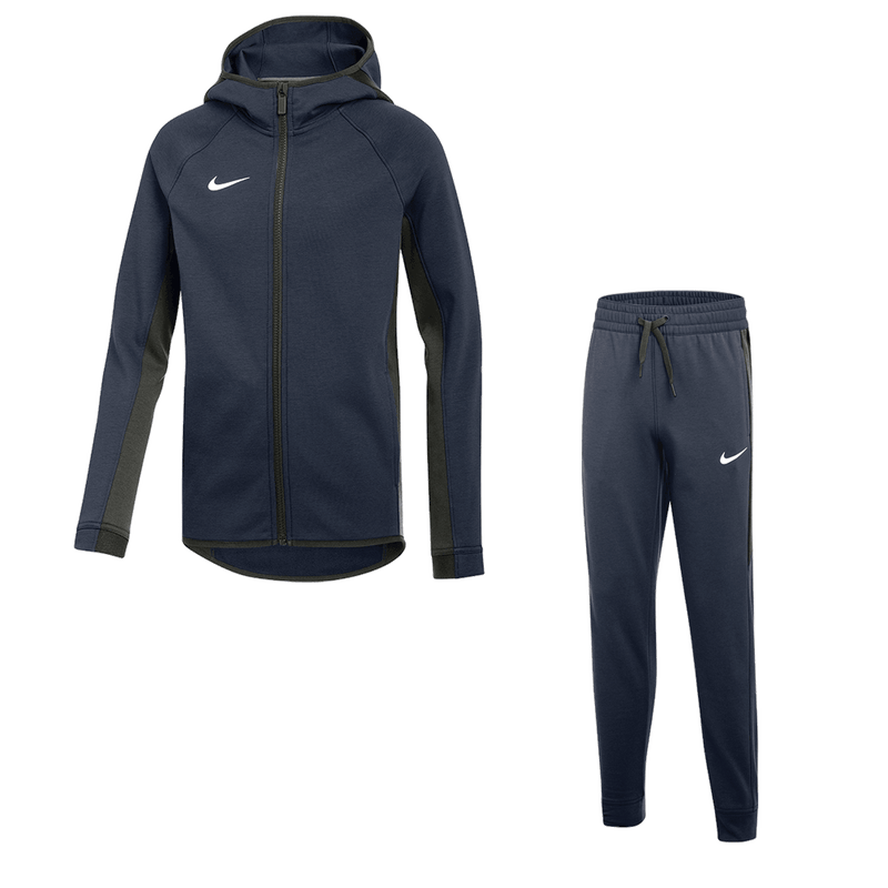 Conjunto Nike Showtime para niños: sudadera con capucha y pantalones.