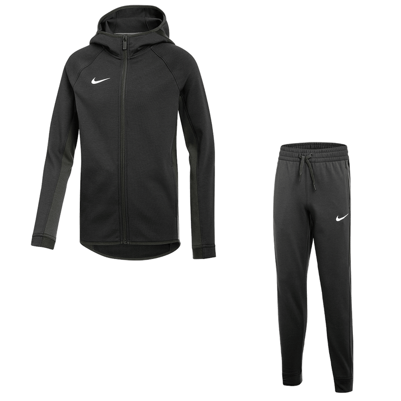 Conjunto Nike Showtime para niños: sudadera con capucha y pantalones.