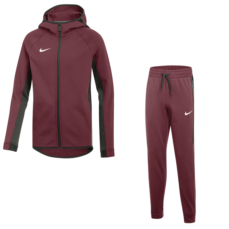 Conjunto Nike Showtime para niños: sudadera con capucha y pantalones.