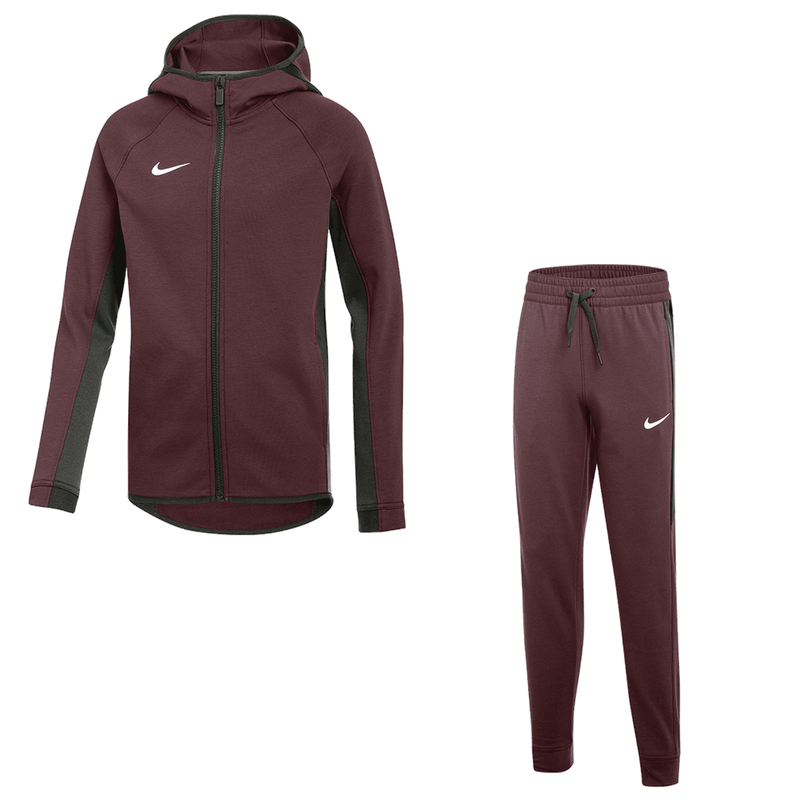 Conjunto Nike Showtime para niños: sudadera con capucha y pantalones.