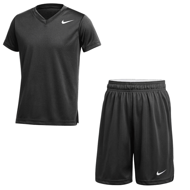 Conjunto Nike Kid's Club Stock Speed ​​- Camiseta y pantalón corto