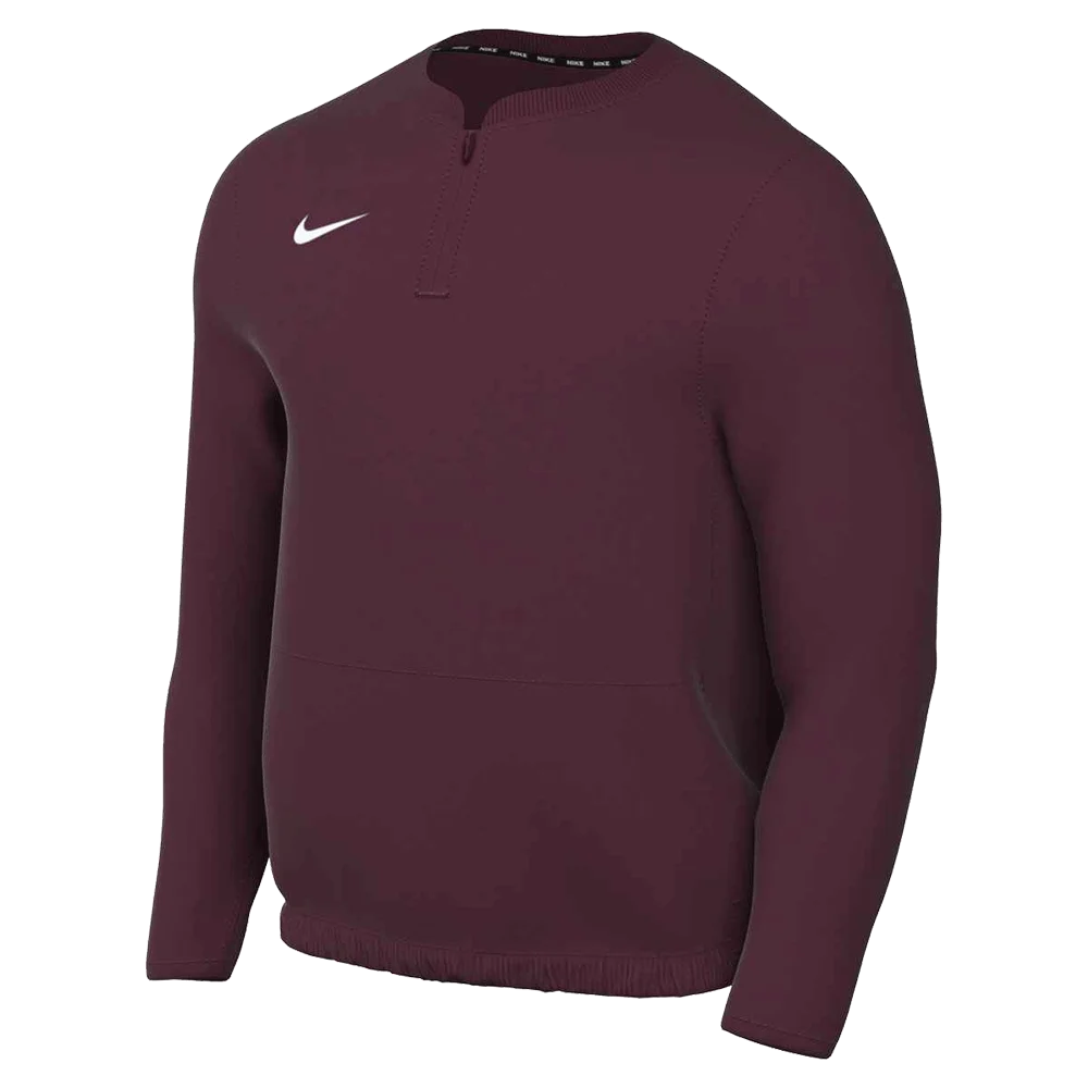 Nike Kid's Unisex Stock Windshirt LS  maroon  color
