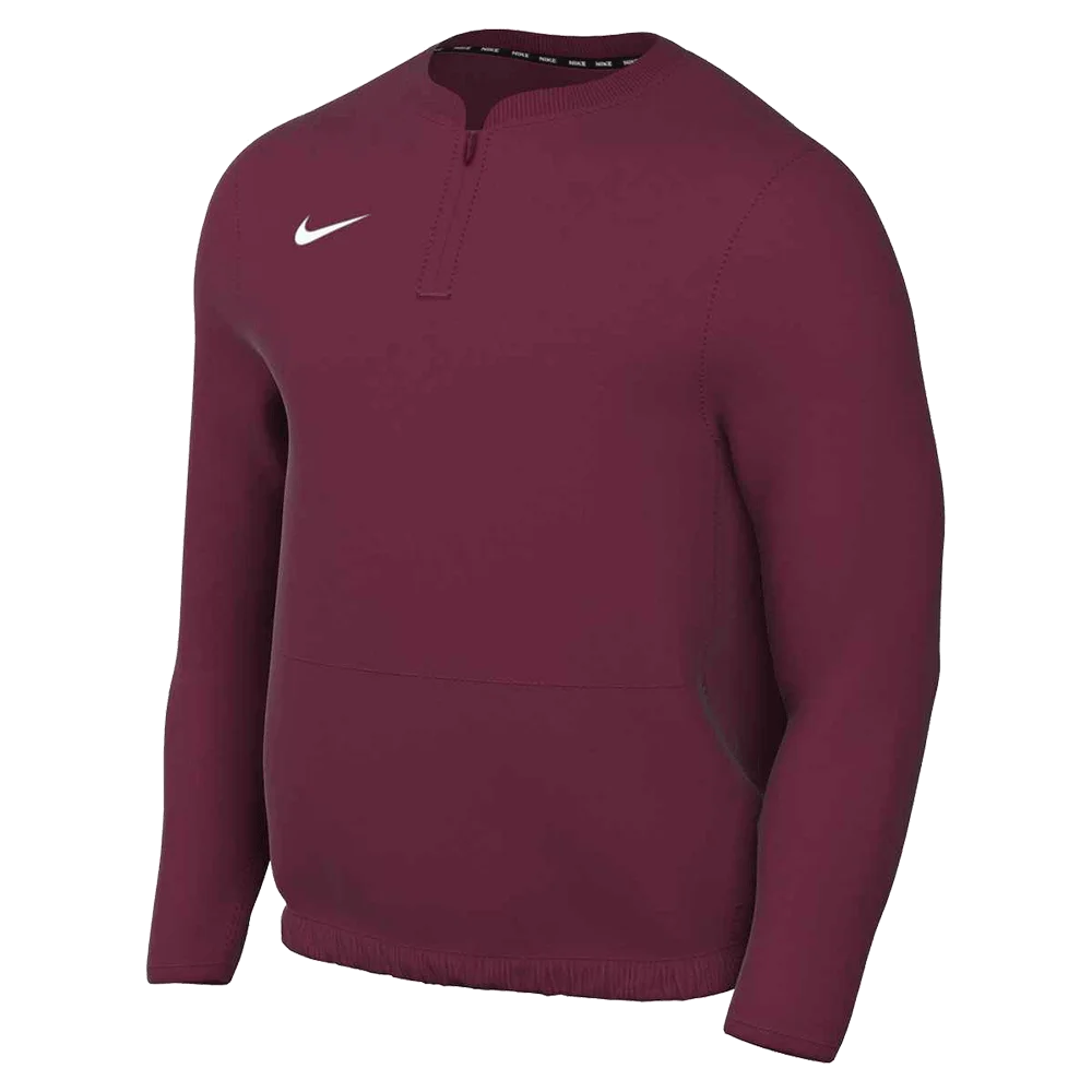 Nike Kid's Unisex Stock Windshirt LS  maroon  color