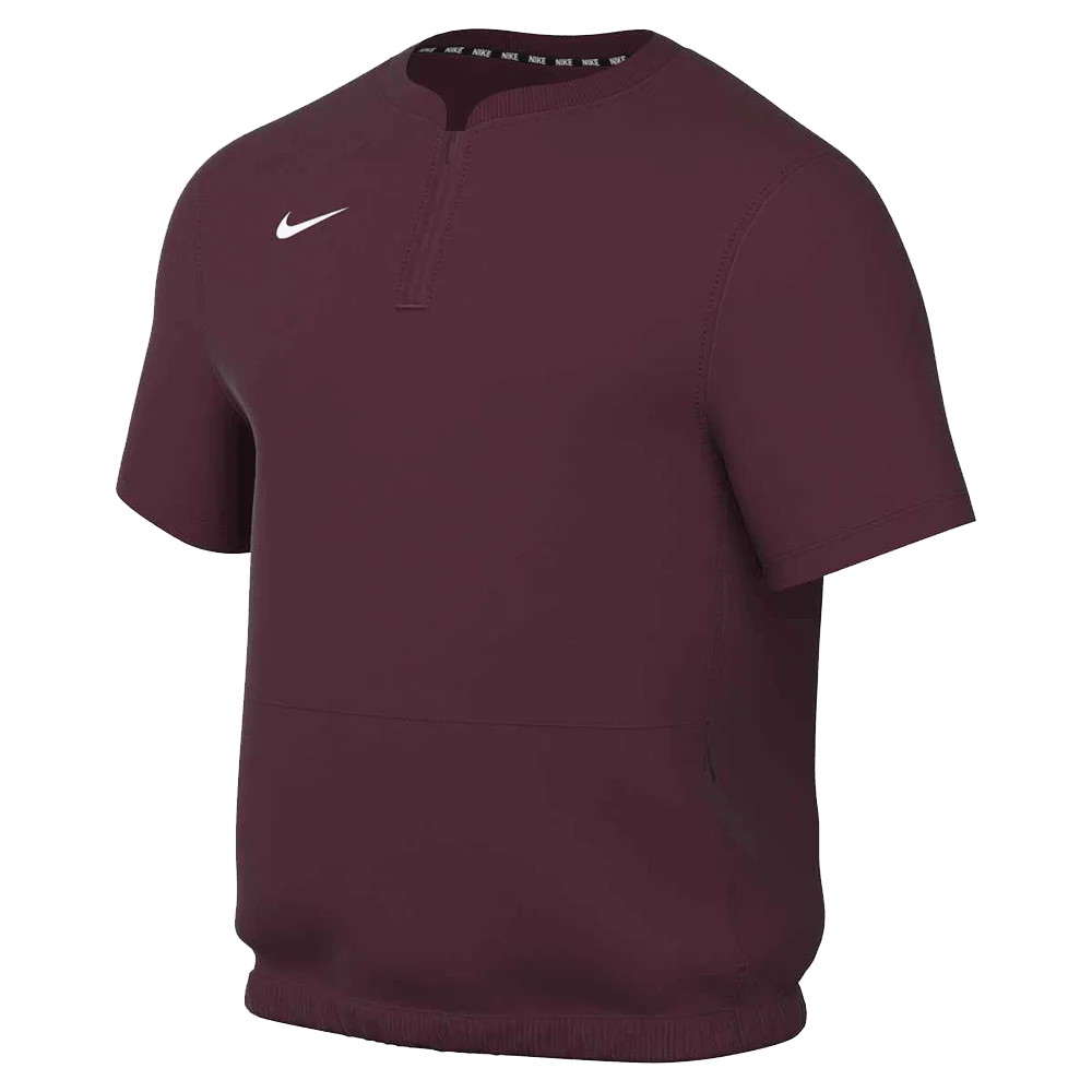 Nike Kid's Unisex Stock Windshirt SS maroon color