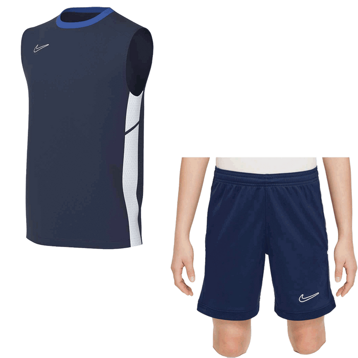 Conjunto Nike DF Academy 25 para niños: camiseta y pantalón corto