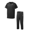Conjunto Nike Vapor Select2 para niños: camiseta de cuello en V y pantalón alto.