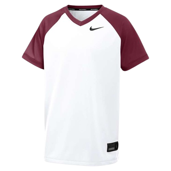 White/team Maroon/black