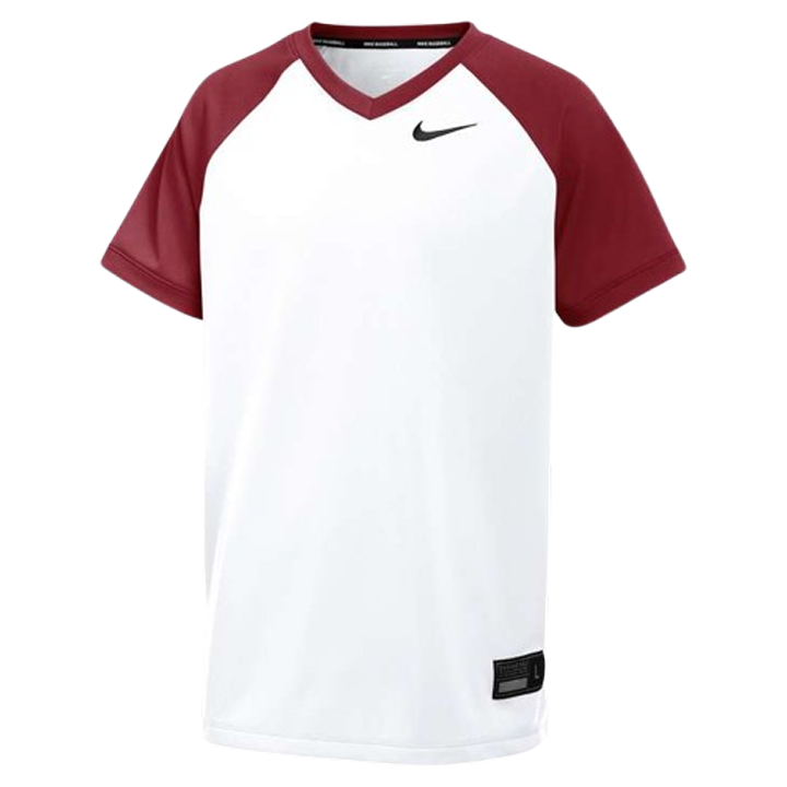 White/team Crimson/black