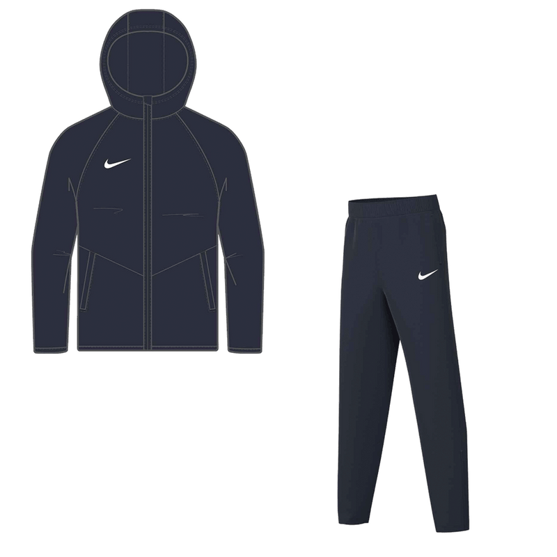 Conjunto Nike Kids Team Relentless: chaqueta y pantalón