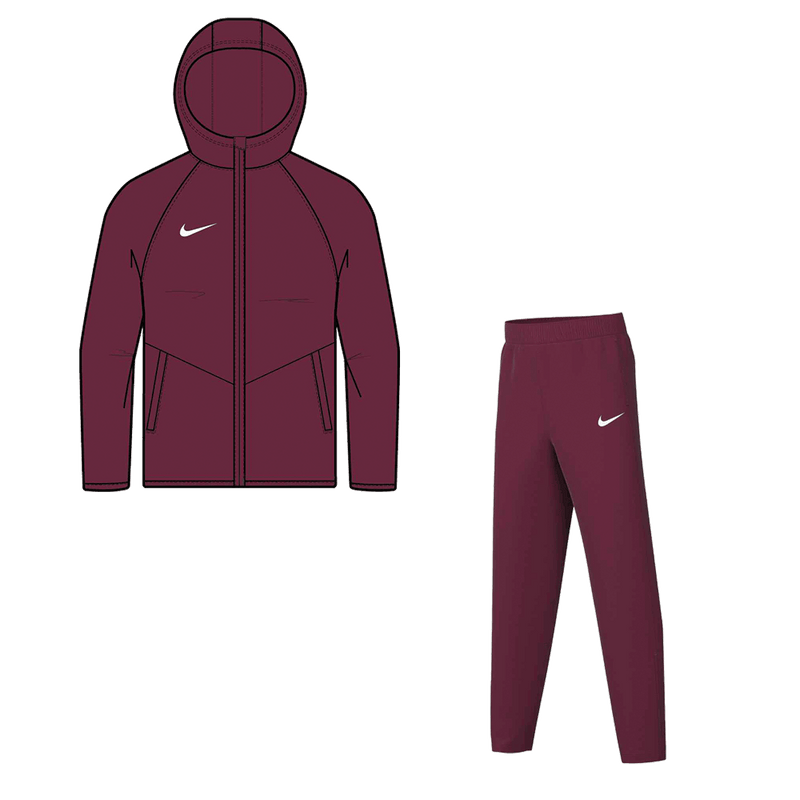 Conjunto Nike Kids Team Relentless: chaqueta y pantalón