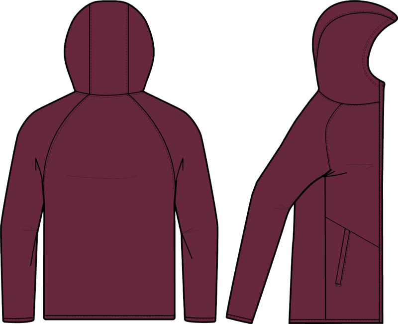 Chaqueta Nike Team FZ HD Relentless para niños 