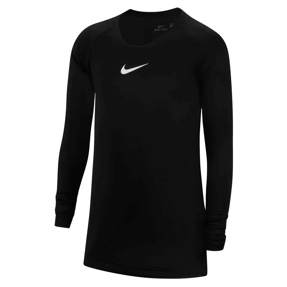 Nike Kids' Dri-Fit Park First Layer  Soccer Jersey Black color