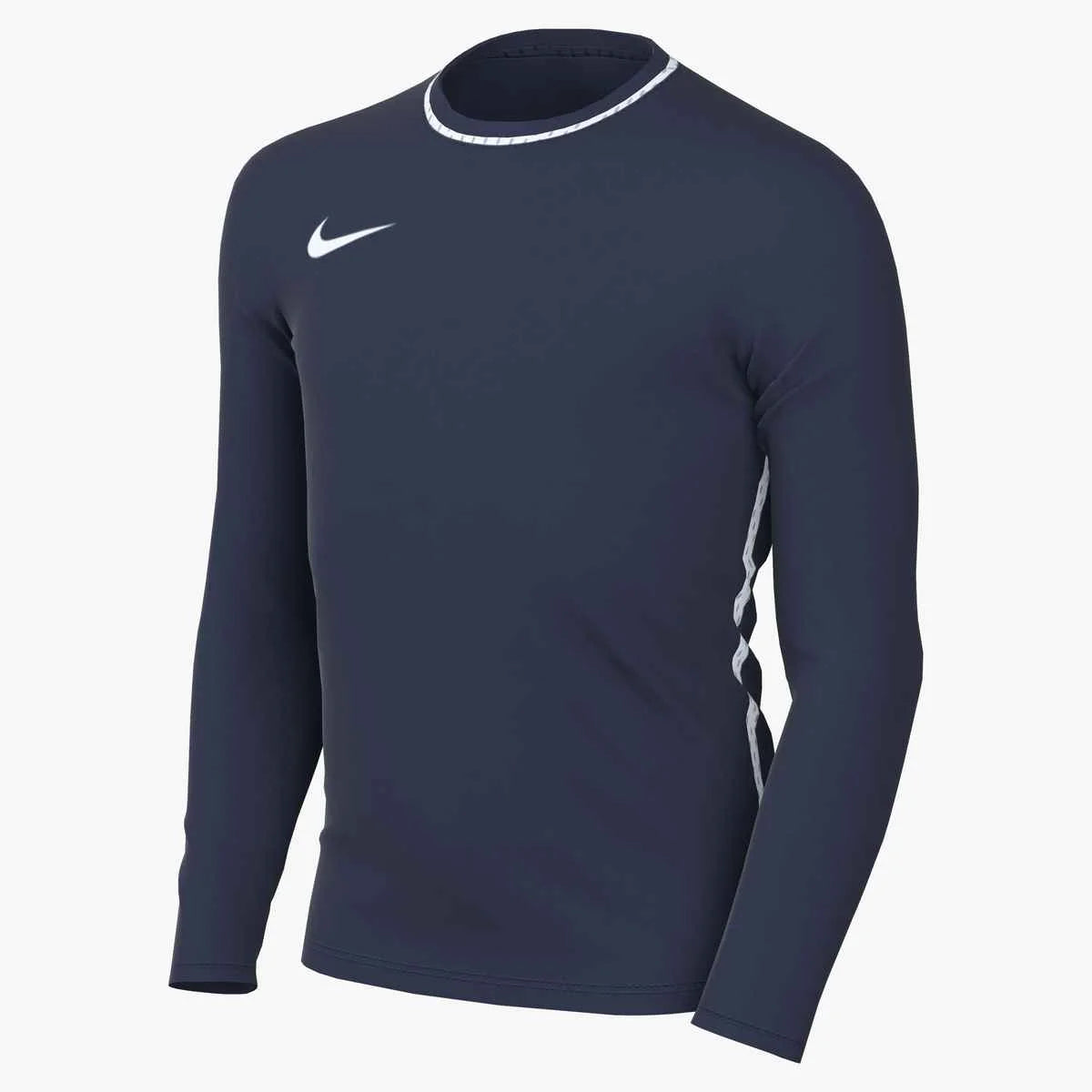 Nike Kids' Dri-Fit  Park Long-Sleeve Soccer Crew-Neck Top Navy color