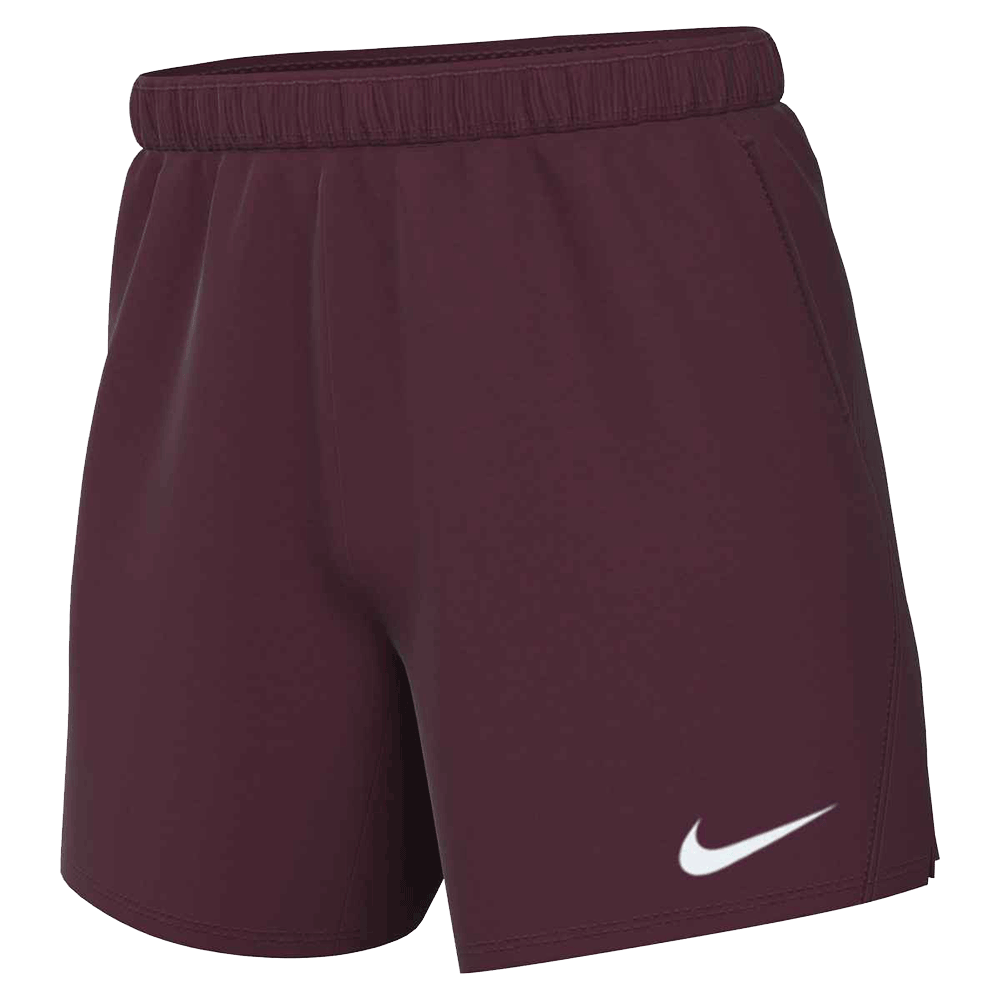 Deep Maroon/White