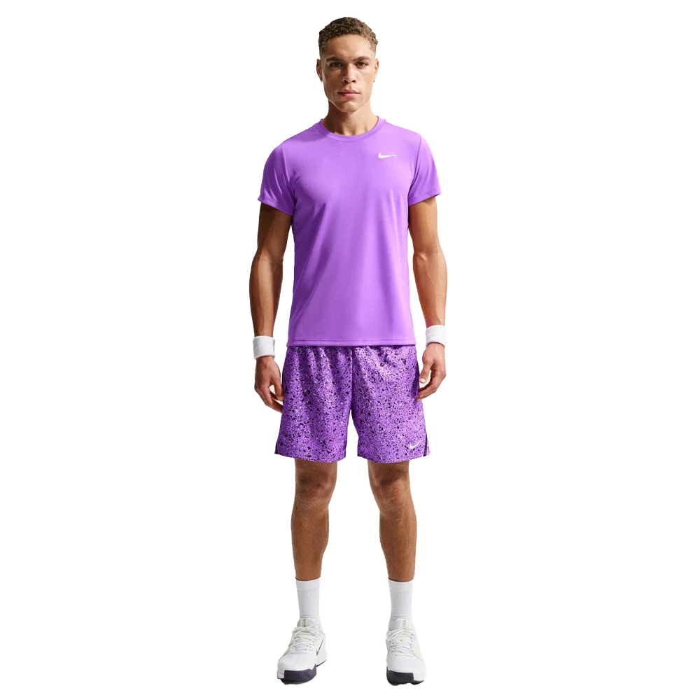 Nike Men's Court Victory Dri-FIT Tennis Top purple  color