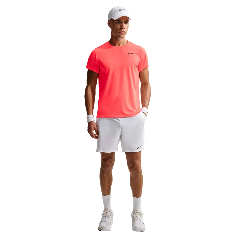 Nike Men's Court Victory Dri-FIT Tennis Top red color