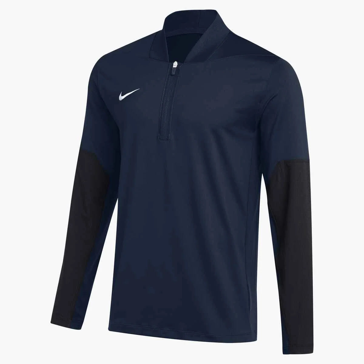 Nike Men's Dri-FIT 1/2-Zip Long-Sleeve Top (Stock)  Navy color