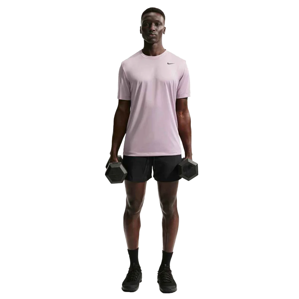 Nike Men's Dri-FIT Legend Fitness T-Shirt Pink color