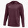 deep maroon/white